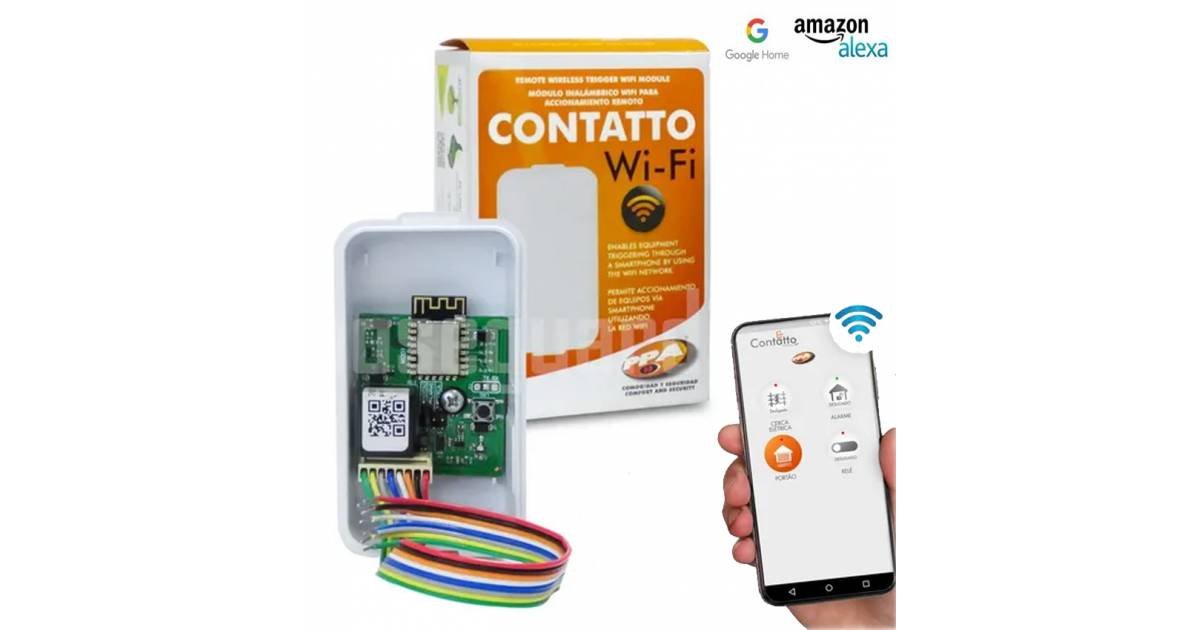 Módulo WiFi PPA CONTATO universal para abrir as portas do telefone