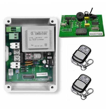Kit de base récepteur 220V spécial pour serrures électriques (Open Theads)