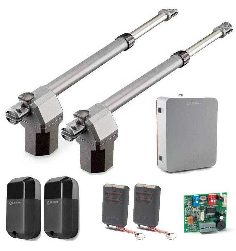 KIT engine Erreka Electromechanical ARES 230V for swing doors up to 4 m