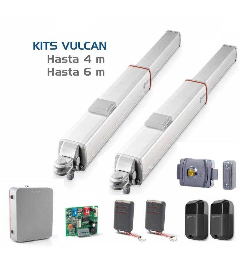 KIT VULCAN hydraulic motors intensive use for swing doors up to 6m