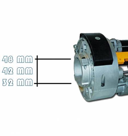 Cap adapter shaft engines roller shutters (48/42 / 33mm)