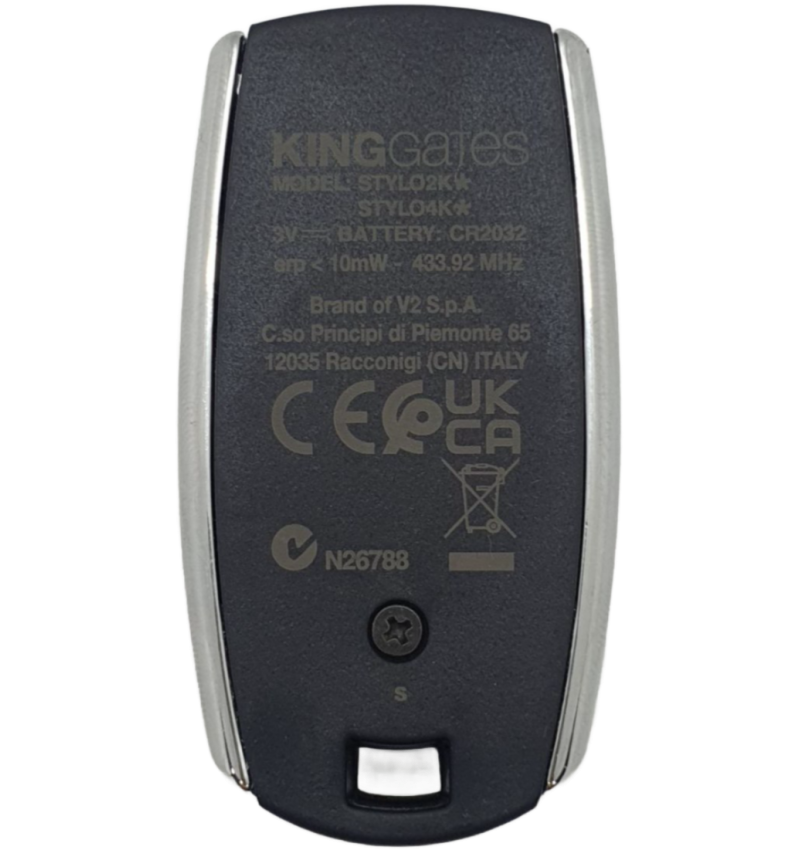 Kinggates Stylo4K Control 4 433,92 MHz Rolling...