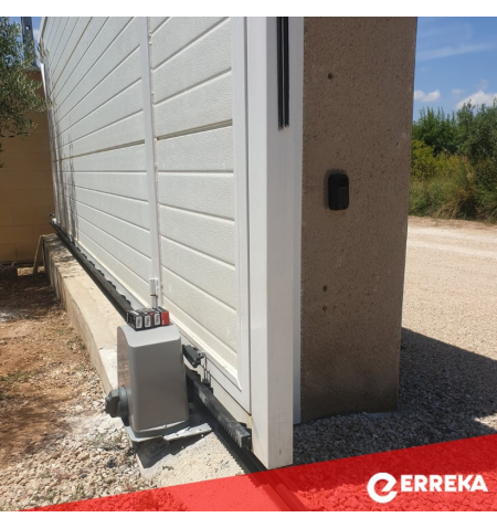 Moteur Erreka Inverter PUMA 230V pour une porte coulissante à usage résidentiel jusqu'à 400 kg