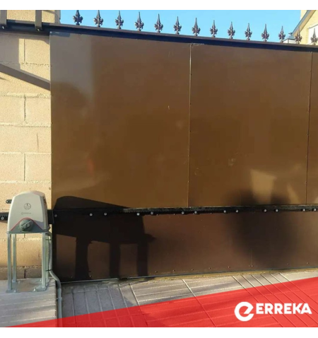 Moteur Erreka Inverter PUMA 230V pour une porte coulissante à usage résidentiel jusqu'à 400 kg