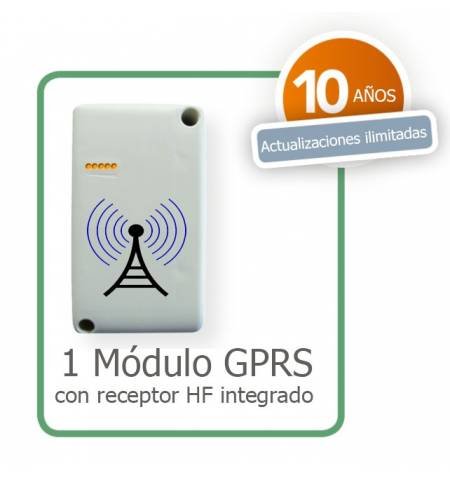 Receptor GPRS con apertura telefonica, telemando y llavero RFID - Imagen 1