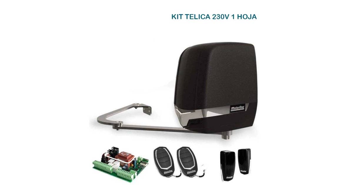 Articulated motor Motorline TELICA 1 sheet