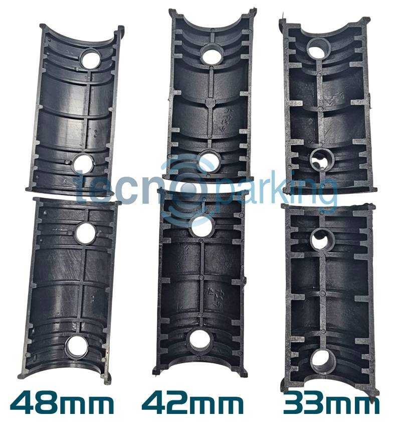 Persianas de rolos de motores de eixo adaptador...