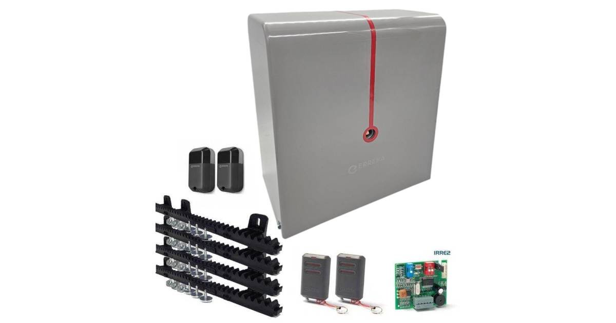 KIT Motor deslizante ERREKA DINGO para portas residenciais