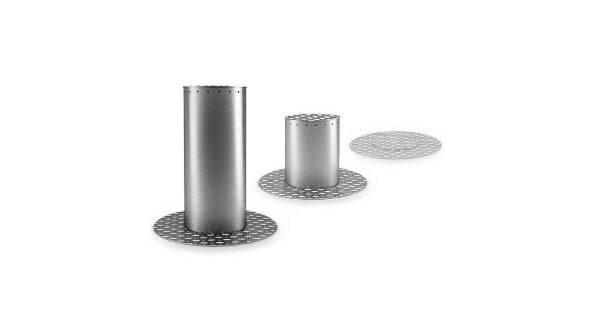 Bolardo electromecánico Motorline MPIE10 24 V acero inoxidable