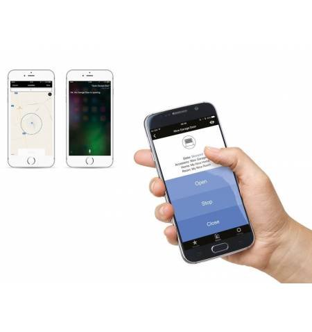 Central WiFi para abertura automática de porta a partir de Smartphone - Imagem 2