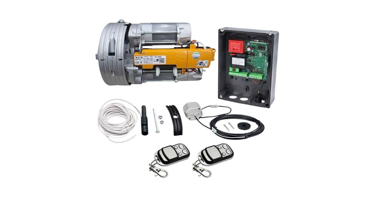 KIT BiMotor ACM TITAN para persianas enrollables.