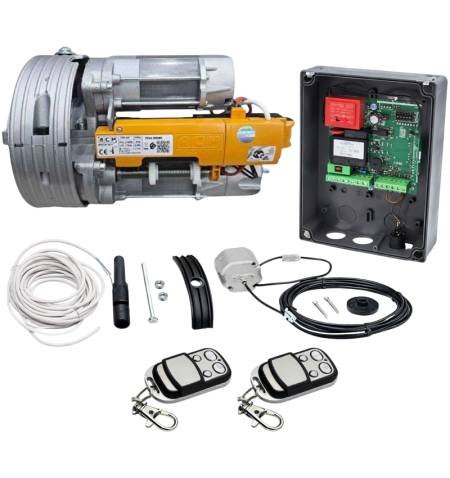 Kit bimotor ACM Titan para persianas de rolos.