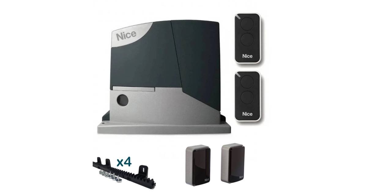 KIT Motor corredera Nice ROAD 400 para puertas correderas