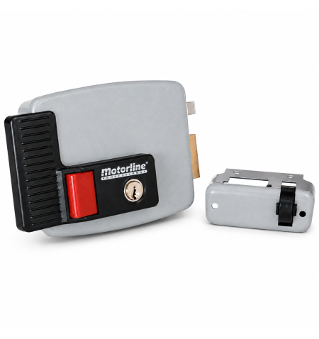 Electrocerradura Motorline EF30 12V avec bouton-poussoir... 2