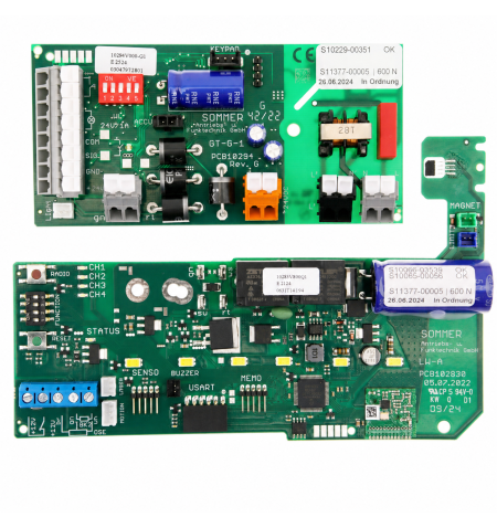 Juego de placas PCB SOMMER S9060 Base+ y Pro+ 868 MHz