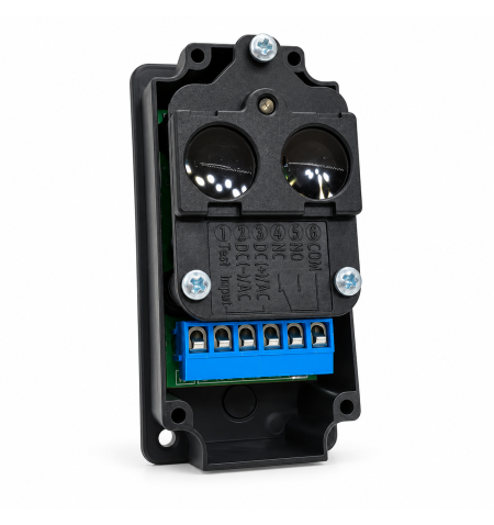 Fotocélula de seguridad GEBA LS 6P con espejo | 12/24 V y alcance 15 m
