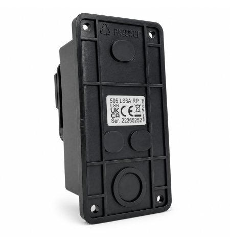 Fotocélula de seguridad GEBA LS 6P con espejo | 12/24 V y alcance 15 m