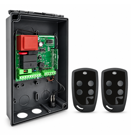 KIT Cuadro de maniobras Pujol JUNIOR E PRO con receptor incorporado 433 MHz (Incluye mandos PUJOL VARIO)