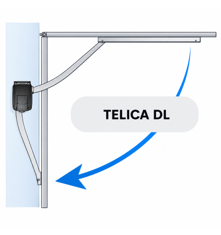 Brazo deslizante completo Motorline TELICA DL con guía 2