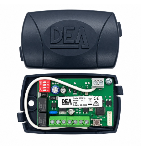 Receptor de 291x / 433 2 canais para controles GTX2 e GTX4
