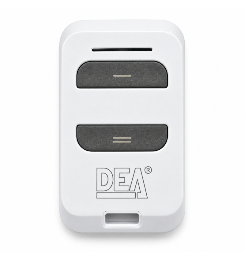 Mando DEA GTX2 de 2 canales 433 MHz blanco
