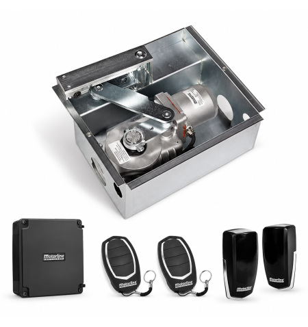 Kit 1 brazo Motorline SUBWING enterrado para puerta...