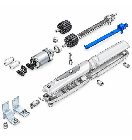 Recambio CAME 88001-0126 casquillo y soporte para motores AXO 3/4
