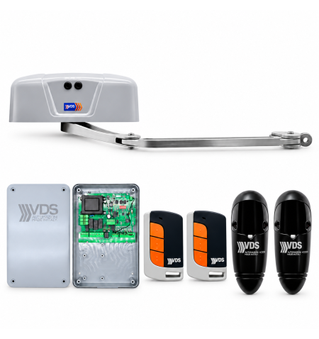 Kit VDS TEKNO 230V motor articulado para puerta batiente...