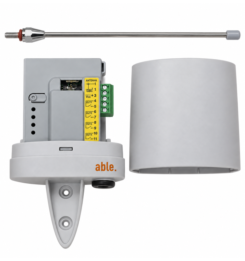 Outdoor receiver V2 Wally-U 1, 2 and 4 channels...
