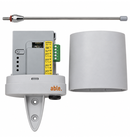 Receptor exterior V2 WALLY-U 1, 2 y 4 canales 433 y 868 MHz