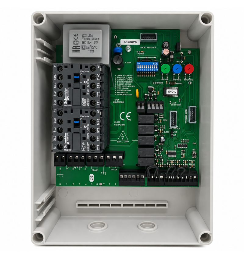 Three-phase control panel Pujol Master Pro III...