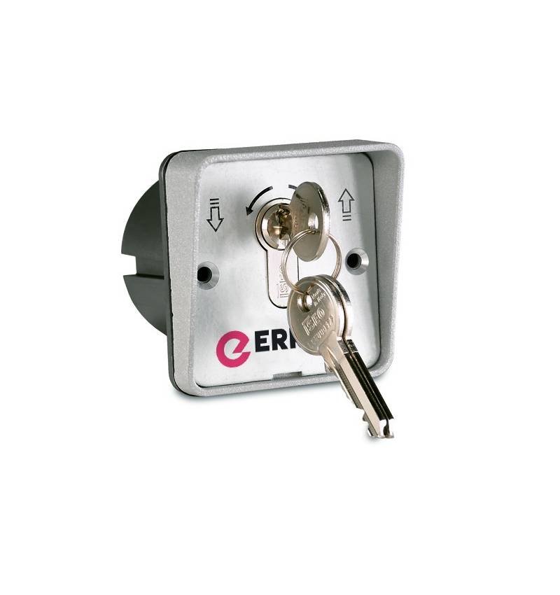 Sélecteur en aluminium pour 2 contacts - Photo 1