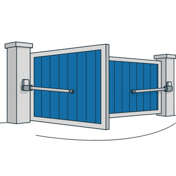 Motores puertas batientes