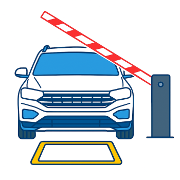 Loop magnético para detectar a presença de veículos em garagens