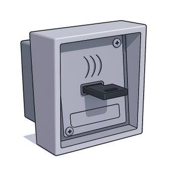 Magnetic door locks and keys