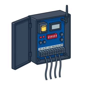 Cuadros de maniobra para puertas automáticas | Control y automatismos