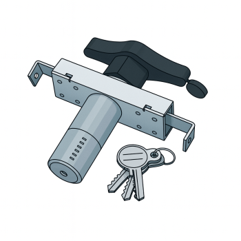 Hardware de metal carpintaria e acessórios para portas de garagem