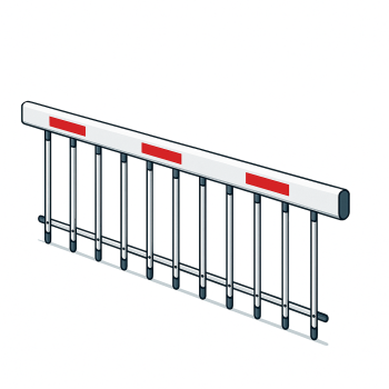 Masts and skirts for automatic barriers | Passage accessories