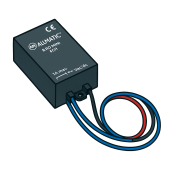 thumbnail image 2 of Universal 433.92MHz 2-Channel RF Receiver – Compatible With BENINCA, BFT, CAME, FAAC Gates 2 of 4