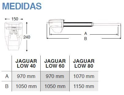 ✓Kit 2 motores articulados IBIS 24v puerta batiente abatible 👈